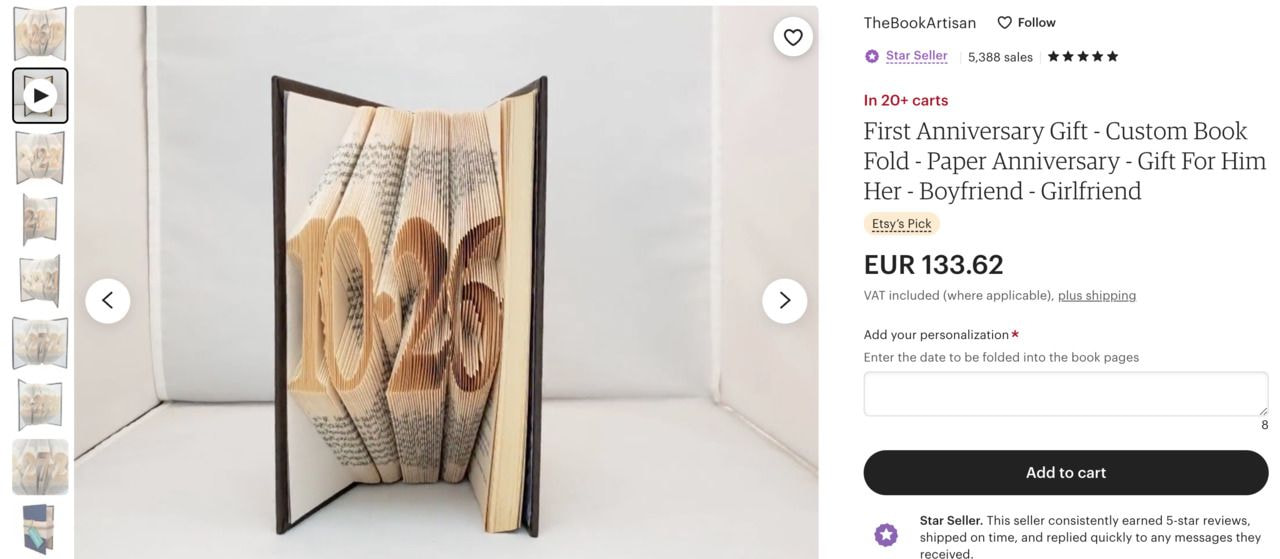 etsy listing example